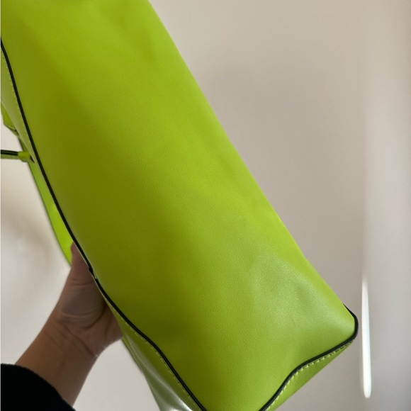Lime Green Shoulder Bag - Picture 6 of 10